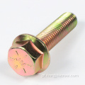 Color Galvanized Hex Hex Head Flange Bolt